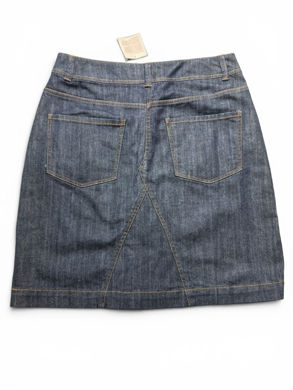 NWT Boden Dark Wash Denim A-Line Mini Skirt Size 6 WG371 - Picture 2 of 8